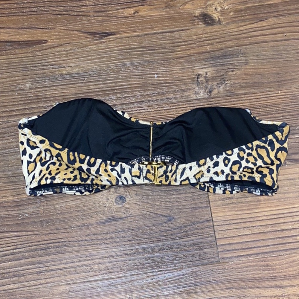 Victoria’s Secret Leopard Bikini Top Size S - Picture 4 of 6